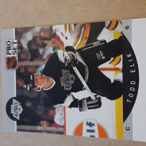 Todd Elik Kings NHL Rookie Hockey Cards - Picture 11 of 14
